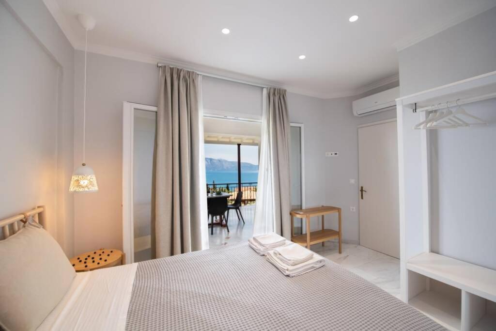 2Br House In Nikiana With Stunning Sea View Leilighet Eksteriør bilde